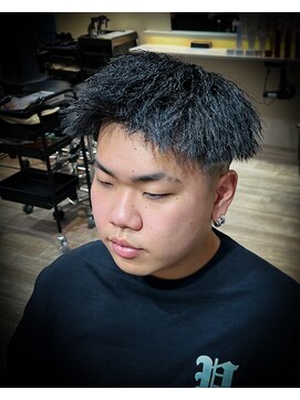 ルースト 渋谷店(ROOST) MEN’S HAIR/パイルツイストスパイラル/フェザーパーマ/渋谷