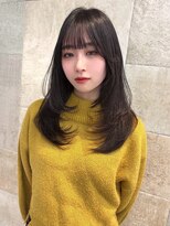 ロンドアリシア 金山(Lond Alexia) レイヤーカット/韓国/顔まわり/前髪