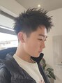 ユニル(Unille) いわき/ニュアンスパーマ/スパイキーショート/ピンパーマ/MEN'S