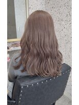 ラニヘアサロン(lani hair salon) ミルクティーグレージュ/透け感カラー/ブラウンカラー/ブリーチ/