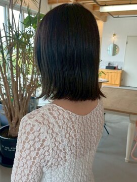 サクヘアー(39 hair) 【166.圧倒的な若見え効果♪切りっぱなしミディアム】