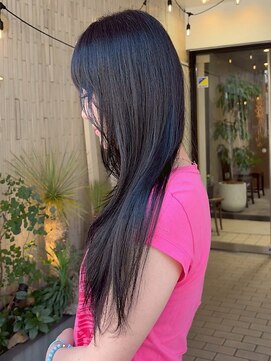 ヘアプレイスソル (HAIR PLACE SoL) ナチュラルレイヤー/セミロング/艶髪