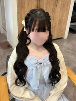 コルツー(CoL2) 編み込みツインテール/推し活ヘア/横浜ヘアメ