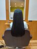 しなやかストレート◇カット＋縮毛矯正＋トリートメント　￥19800