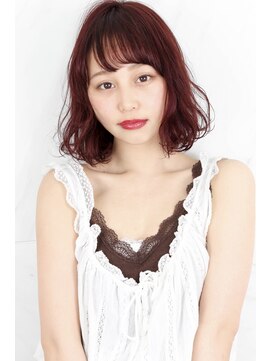 ヘアサロン ガリカ 表参道(hair salon Gallica) ☆ 『 ベリー × グレージュ 』外国人風 medium♪ ☆