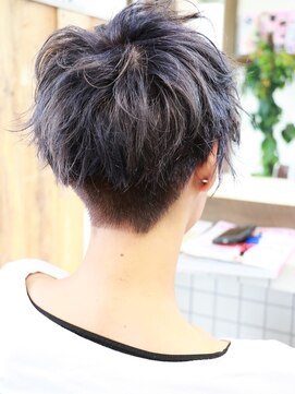 ビケット (Biquette) 【Biquette】ダブルカラーネープレスショート-3-