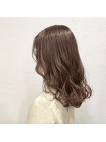 シェノン 西梅田(CHAINON)&nbsp;大人かわいい/美髪/こなれミディ/くびれヘア/くすみカラー