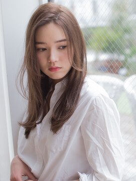 バイオレット 表参道店(Violet) 【若井】長め前髪のニュアンスカラー ラベンダーベージュ