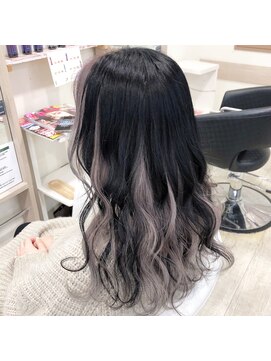 ケーアールツーエス なかもず店(KR2S) 派手インナーカラー