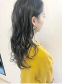 大人カワイイ無造作ウェーブ.バイオレットアッシュ☆