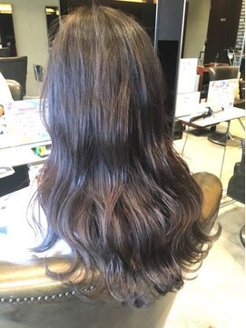 モードケイズ 尼崎店(MODE K's) ロングハイライトモーヴヴァイオレットカラー