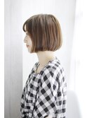 吉祥寺3分/夏のイメチェン耳かけ毛先パーマフォギーベージュ/055