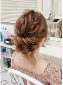 後れ毛☆彡ゆるゆるアップ