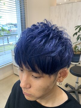 ラ メール ヘア デザイン(La mer HAIR DESIGN) ネイビーブルー