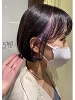 バッタ(Batta)&nbsp;「KENTA」イヤリングカラー×大人ボブ　♪ボブ職人♪