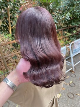 クラン(clan) 【クラン 相川】髪質改善カラー ダークパープル