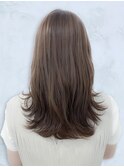 20代30代40代大人かわいいゆるふわ愛され髪◎グレージュ