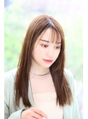 【Aere池袋】シースルーバング×ロング×ストレート☆小林正重