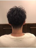 ツーブロックパーマスタイル