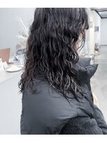 ノード(NODO)&nbsp;黒髪スパイラルパーマ♪