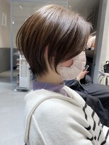 ロンドジェネルーズ 柏(Lond generous)&nbsp;【斉藤 航人】ショコラアッシュのショート 【白髪染め可】