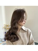 ブリーチなしグレージュ