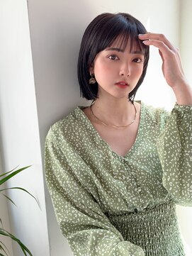 エレン 池袋(ElEn.) 似合わせ小顔カット×ボブ　お手入れ楽チン　髪質改善