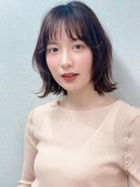 サンド 表参道(sand)&nbsp;前下がりショートボブ大人可愛い表参道