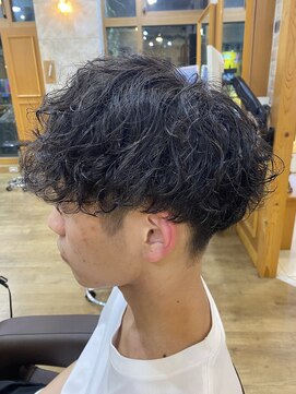 シャンティ 琴似店(Shanti) メンズスパイラルパーマ