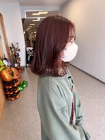 ヘアーメイクブランニュー セントラル 西大寺店(hair make Brand new central) ボルドーカラー