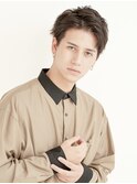 黒髪/グレーベージュ/レイヤーロング/前髪パーマ[新宿駅]