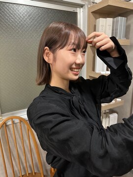 ユニル(unir) 【unir】ミルクティーブラウン×テリちゃん風タッセルボブ★