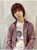 ニュアンスウルフ　レッドカラー　落合陽世