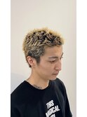スパイキードリルパーマ イージー