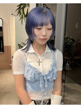 ボトル(bottle) lavender blue