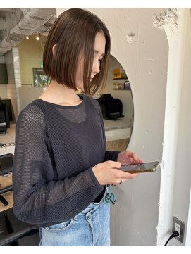 ラヴィズム 長岡店(LUVISM) ボブ/ミディアム/ミニボブ/ショート/切りっぱなし新潟長岡宮関