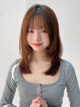 エトラ 渋谷店(etora) 小顔 美髪 レイヤーカット イメチェン ワイドバング"