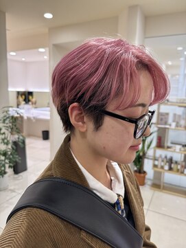 マージュ ギンザ(marju GINZA) ☆春カラー ブリーチカラー ピンク