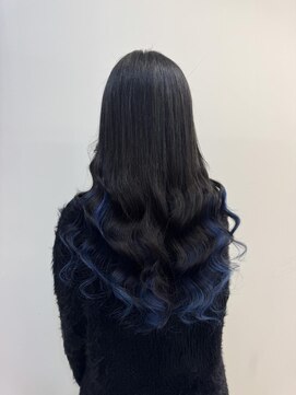 ロサ ファイブヘアー(Rosa..5Hair) 大人韓国風style!黒×青!