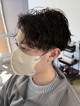 アトリーチェ 昭和店(ATTRICE) 甲府昭和町波巻きスパイラルパーマツイストパーマセンターパート