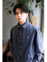 ニール シトロン 名古屋 伏見 丸の内(NEELU citron)&nbsp;シャドウパーマフェザーパーマセンターパート