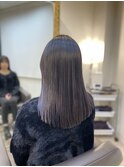 バレイヤージュ×ラベンダーシルバー