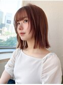 【OPEN】小顔前髪あり後れ毛サイドバングメルティカラー