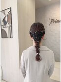 お呼ばれヘアセット 148