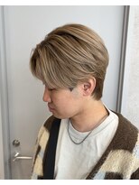 ジーナ 天神(Zina)&nbsp;【Zina】メンズ/韓国/センターパート/縮毛矯正/福岡/天神/大名