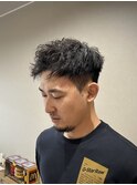 刈り上げショート／アップバング／ツーブロック
