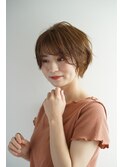 くびれショート/マロンベージュ
