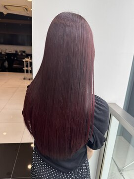 エアー 銀座タワー(AIR) 赤髪/ボルドー/髪質改善カラー/トリートメント