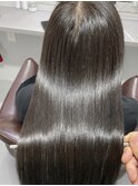 透明感抜群オリーブカラー【髪質改善 下北沢 トリートメント】