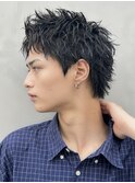 スパイキーショート/短髪/アップバング/刈り上げなしショート